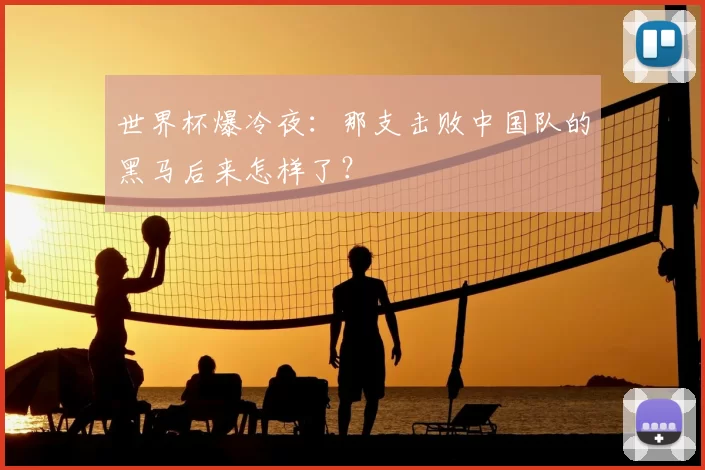 世界杯爆冷夜:那支击败中国队的黑马后来怎样了?